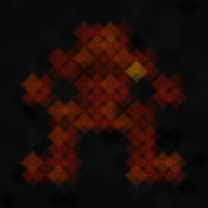 Not your average space invader #18 static token preview