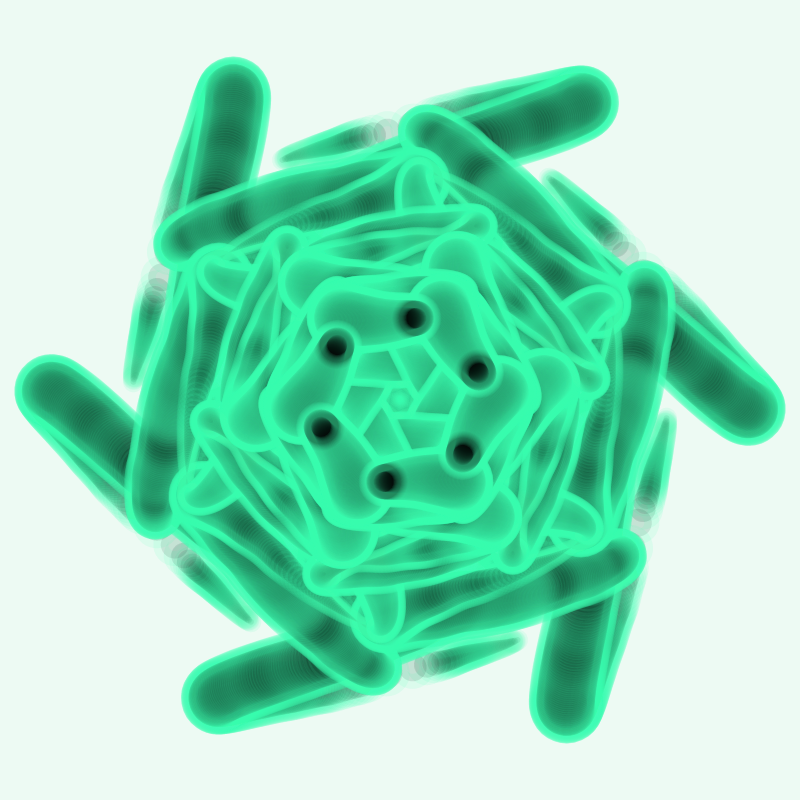 Math Flower #24 static token preview