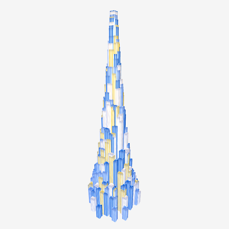 Stripe Skyscraper #18 static token preview
