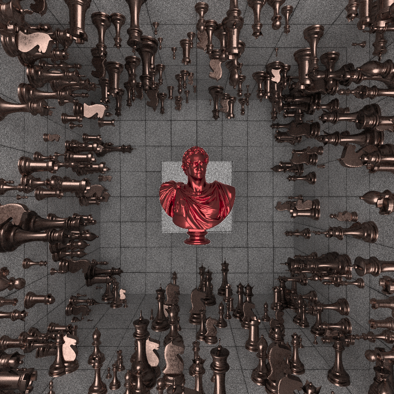 Block of chess #12 static token preview