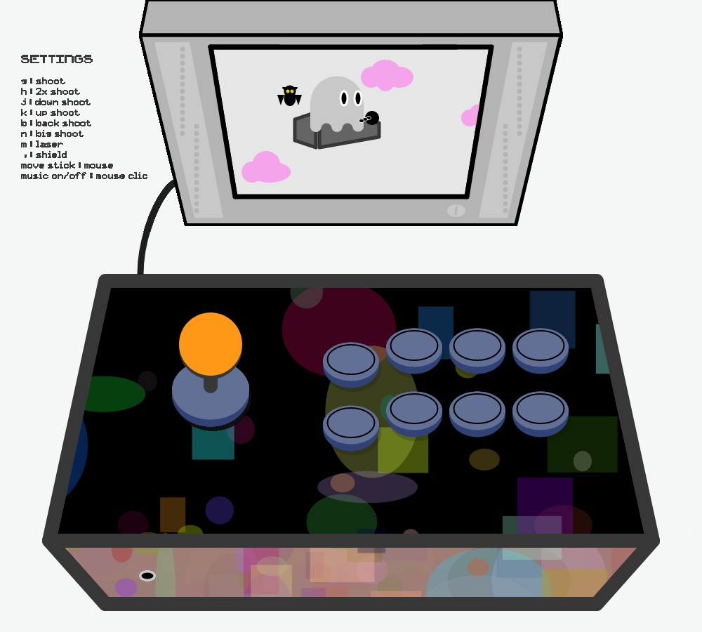 Arcade stick #3 static token preview