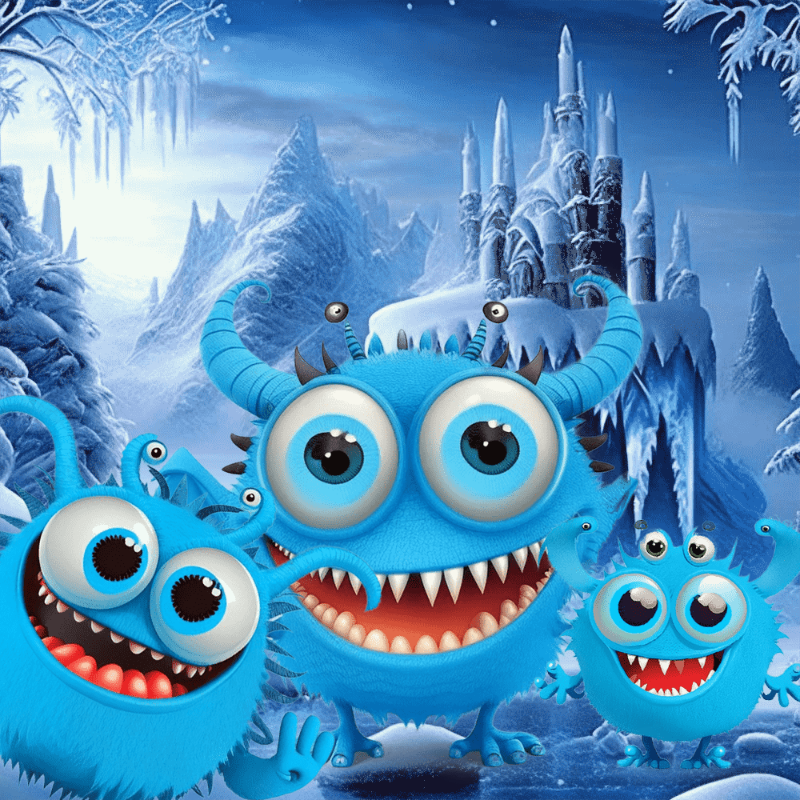 Ice Monsters #8 static token preview