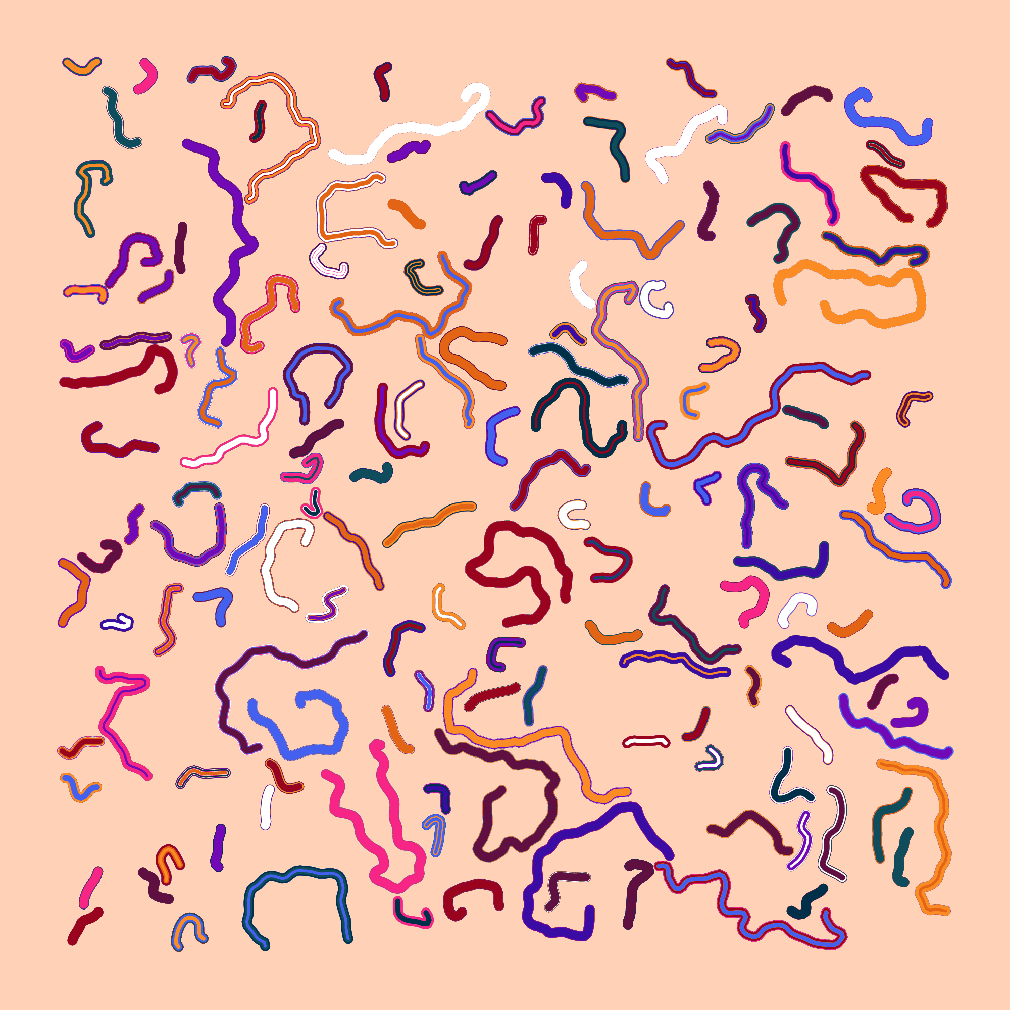 fields, sketches #107 static token preview