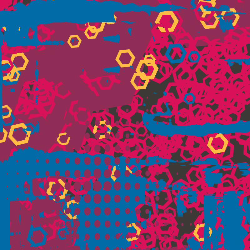 Abstract Paint Alive #2 static token preview