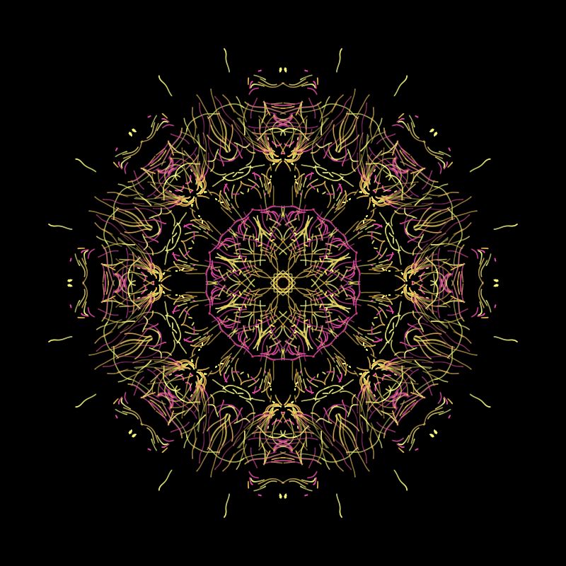 the thread in the pattern #19 static token preview