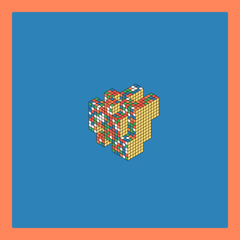 Rubik’s Fortress II #16 static token preview