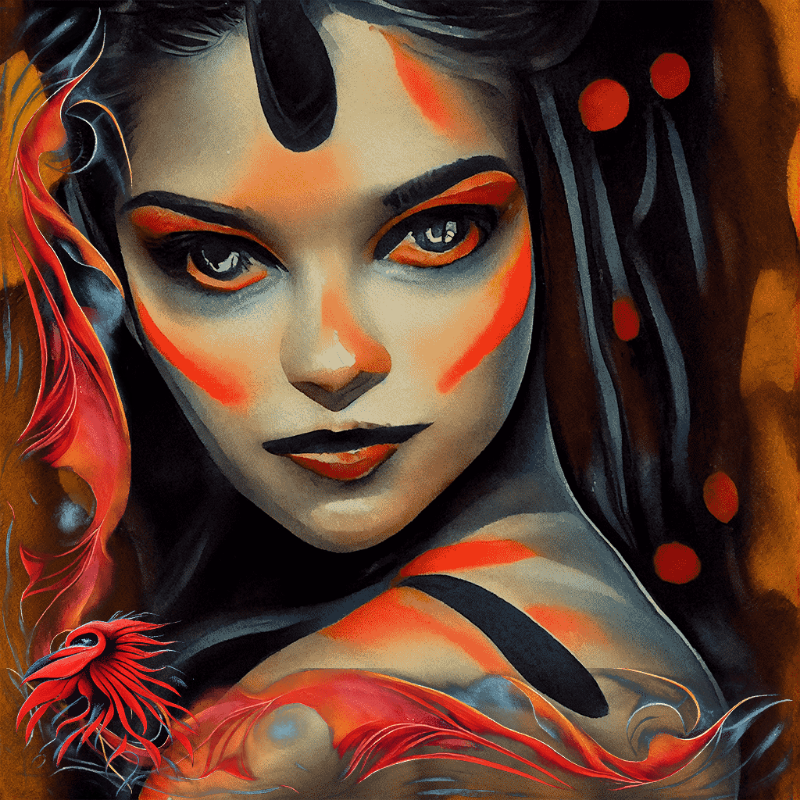 Aries Girl #5 static token preview