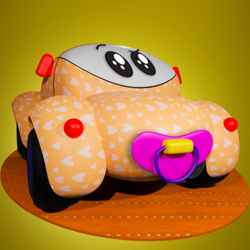 Morixels Colab #8 BabyCar #1 static token preview
