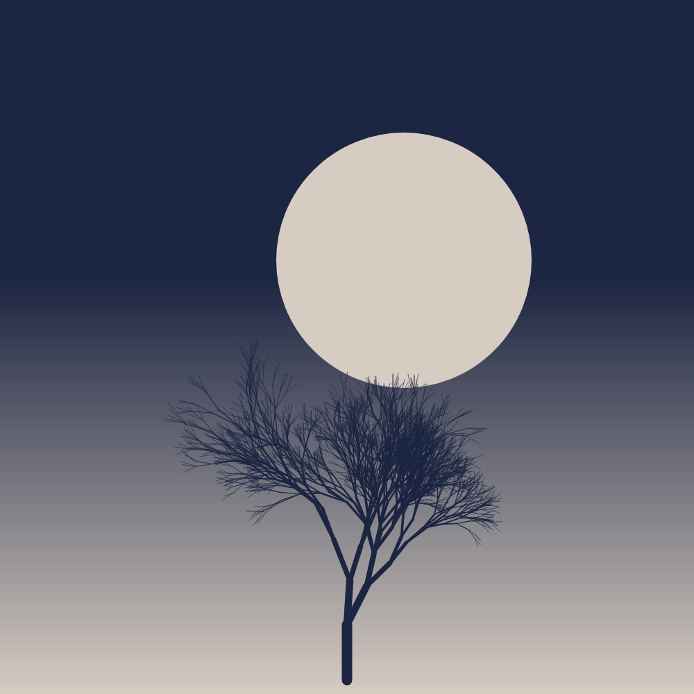 Sakura at night #16 static token preview