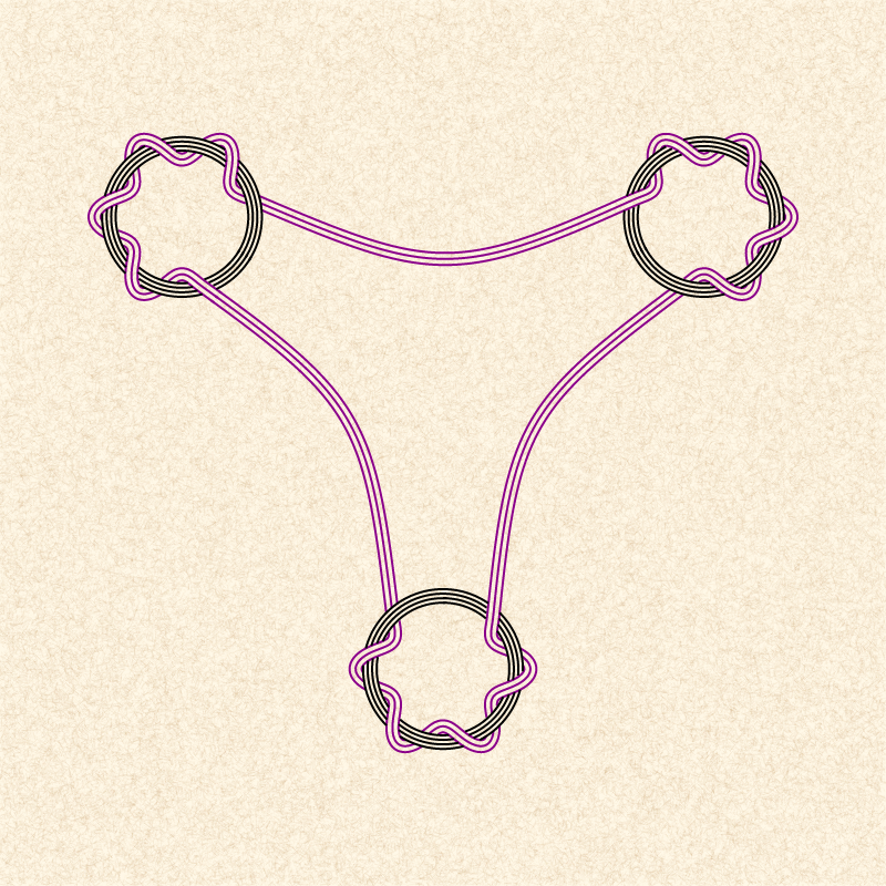 Sinusoidal Weave #11 static token preview