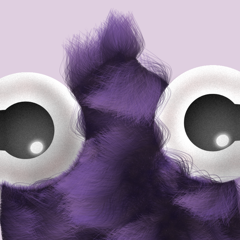 Fuzzy Gaze #11 static token preview