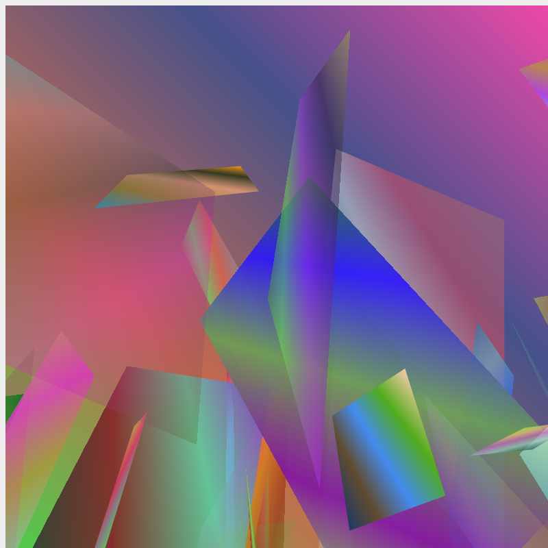 random divs with gradient and perspective #12 static token preview