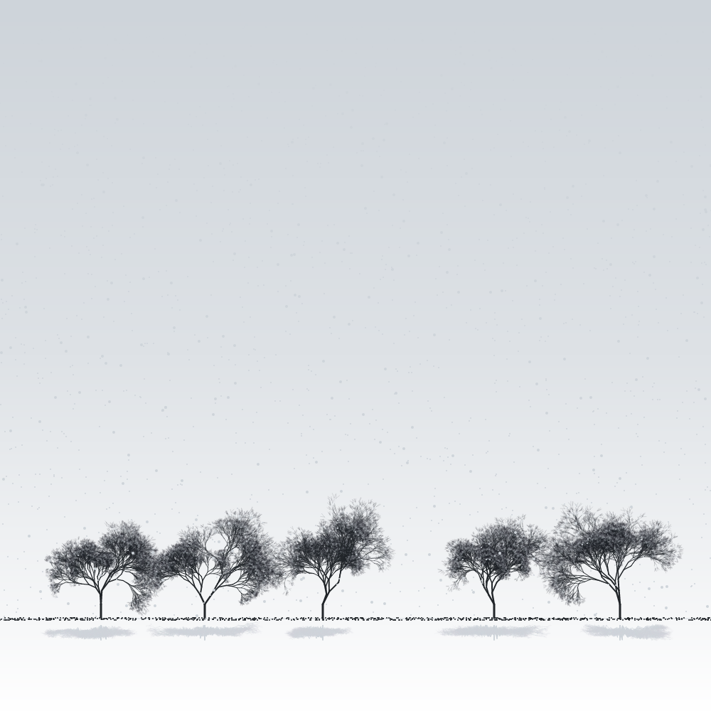 Sakuras in the snow #4 static token preview
