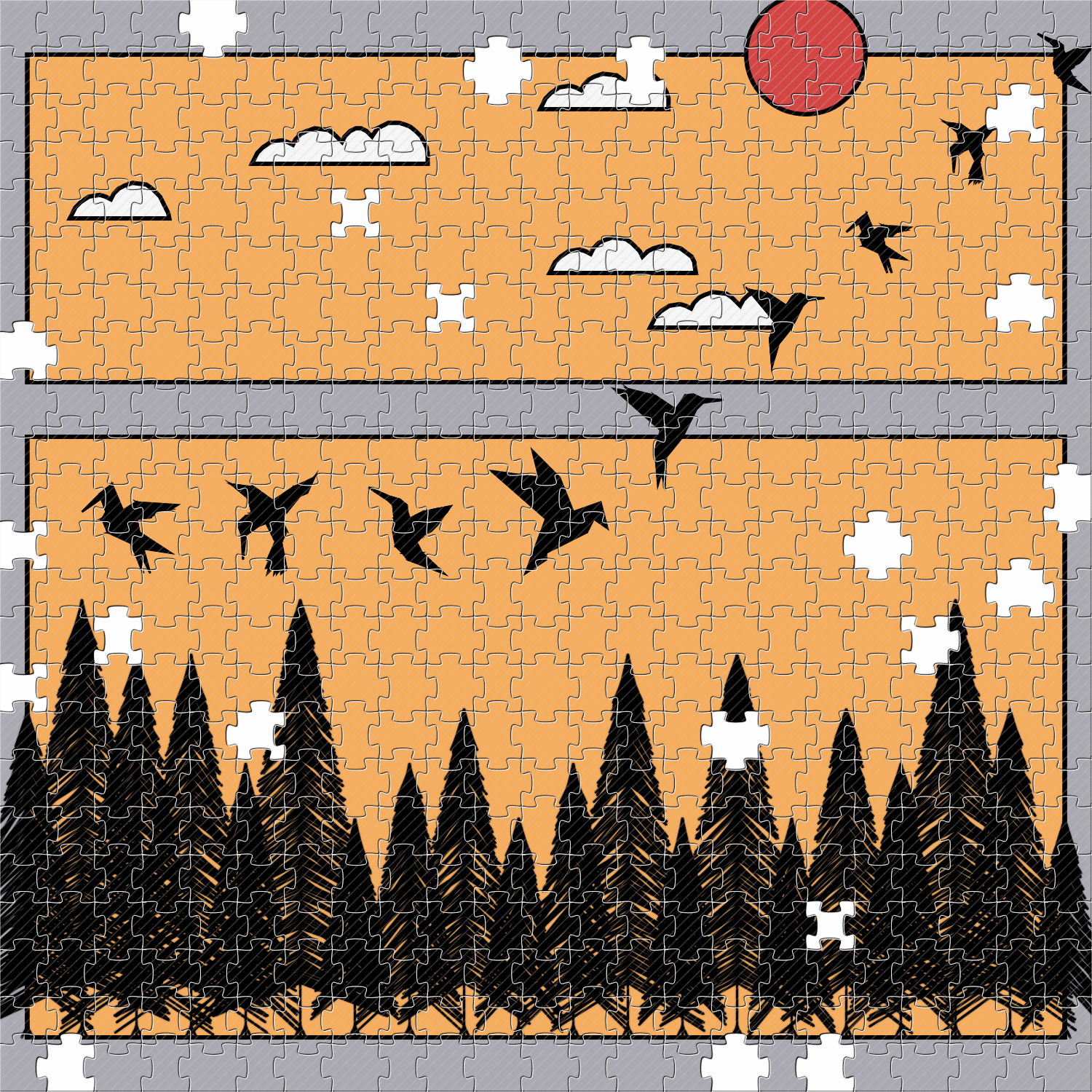 Puzzles & Birds #33 static token preview