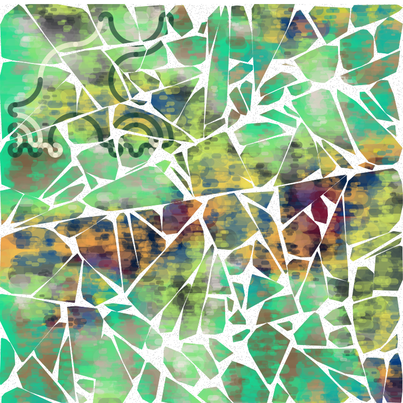 Tessellis - Gaudi style generative mosaic #8 static token preview