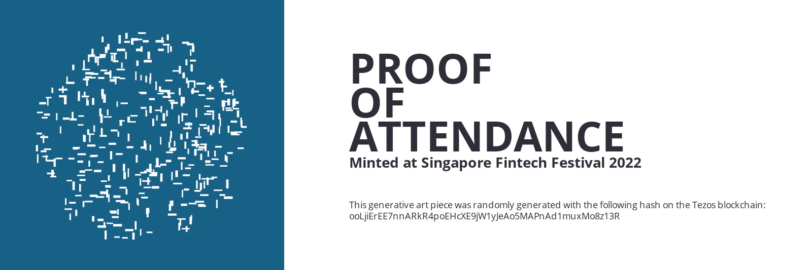 SFF2022 Proof of Attendance Token #401 static token preview