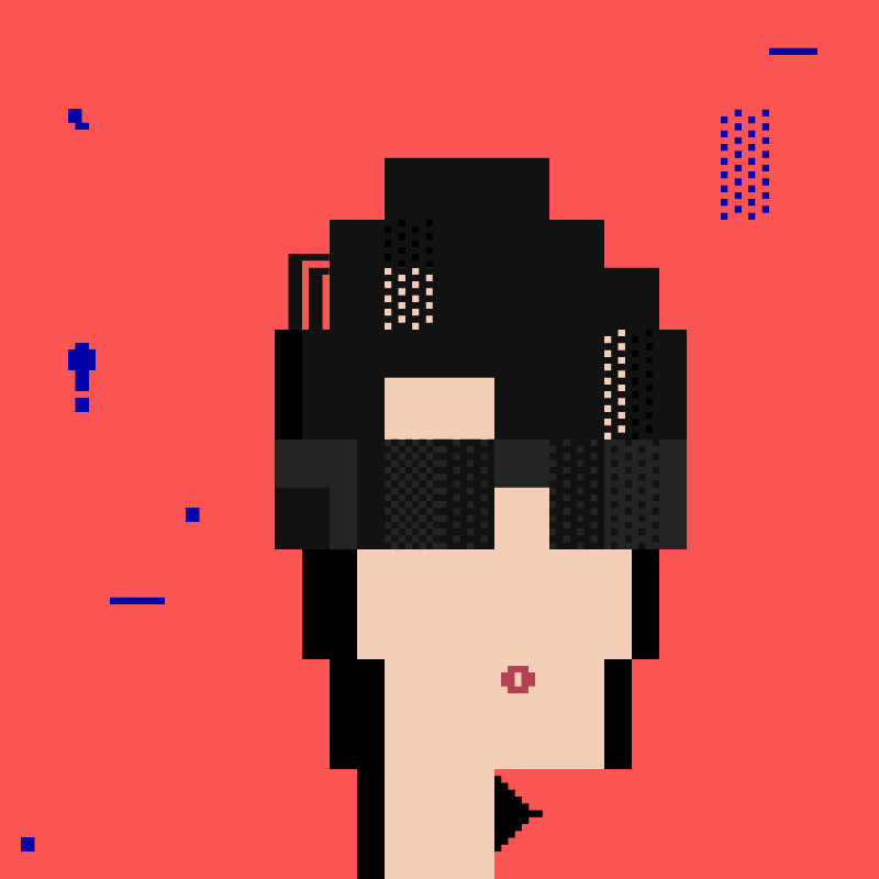 Gen DOS Punk #15 static token preview
