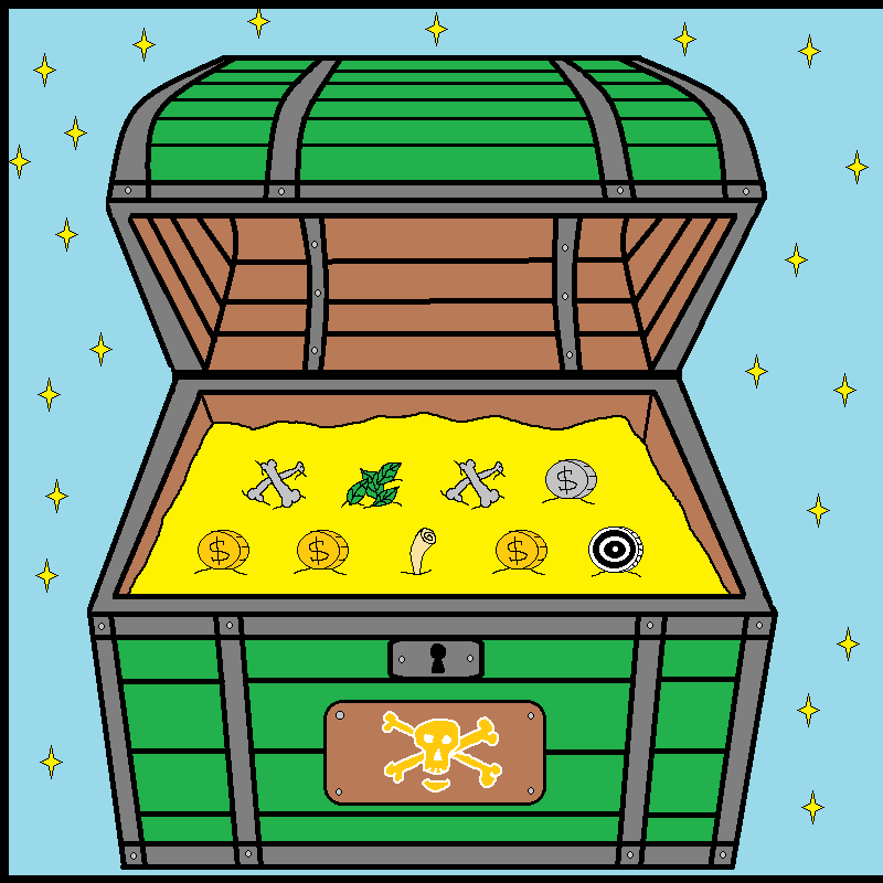 Treasure loot box #20 static token preview