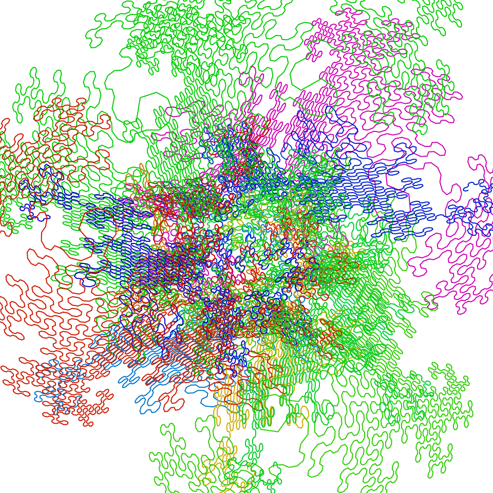 Dragon Curve Vortex #23 static token preview