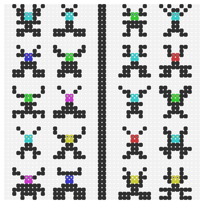8x8 Pixel Creatures #3 static token preview