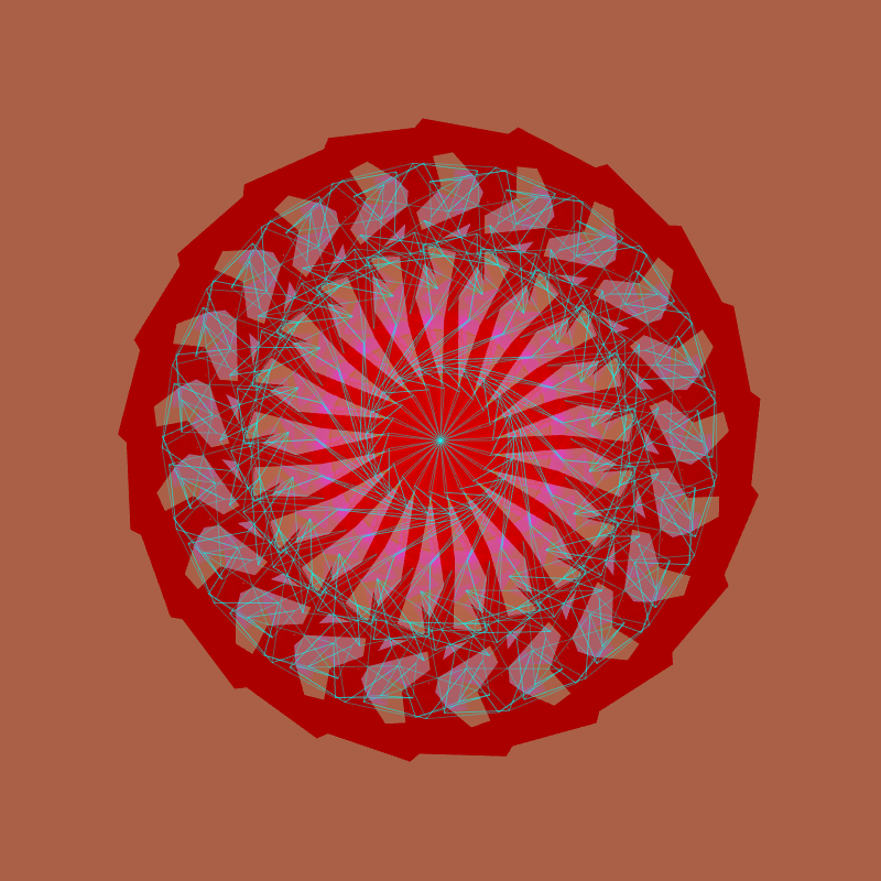 Color Time Mandala #18 static token preview