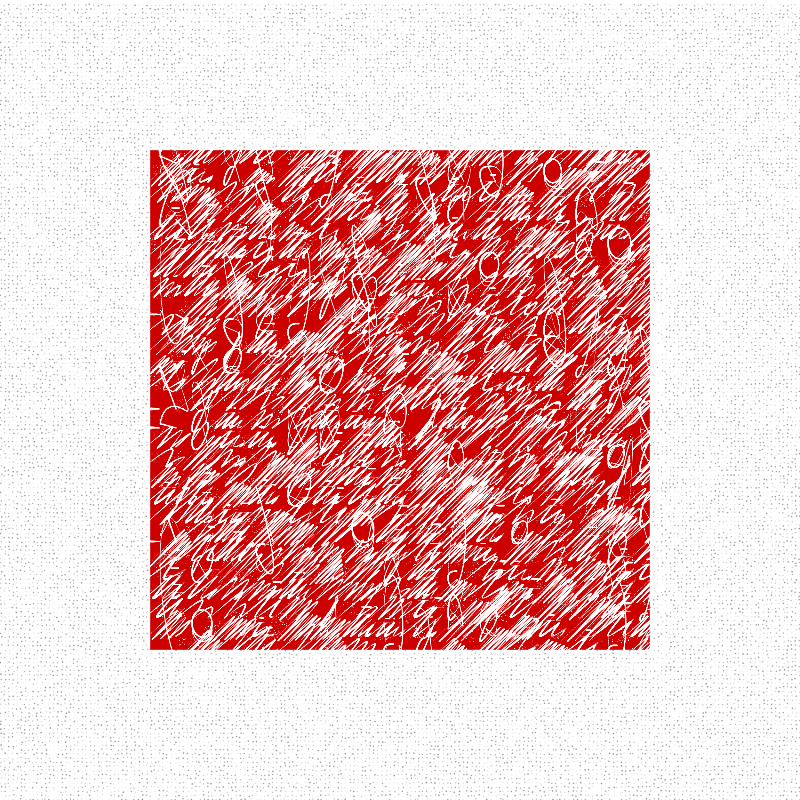 Asemic Kaleidoscope #14 static token preview