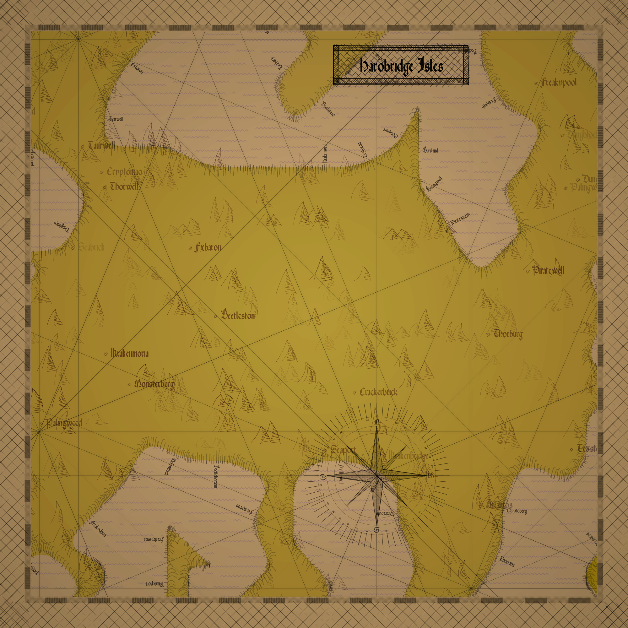 Nautical Map #16 static token preview