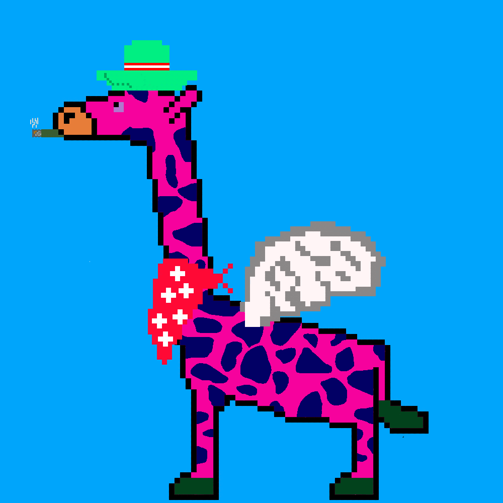 I'm a Giraffe #2 static token preview