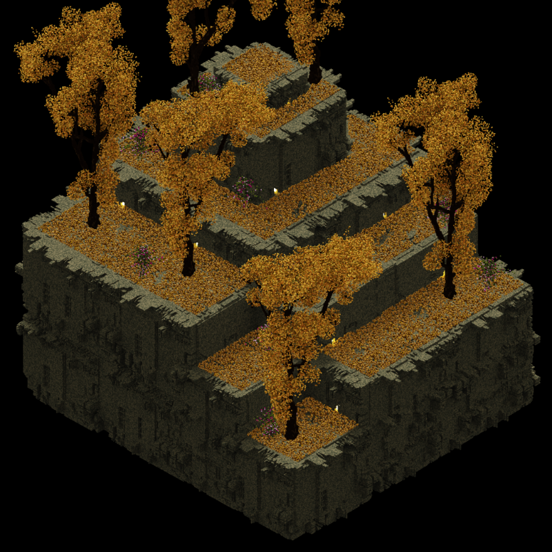 Voxel Temple #14 static token preview