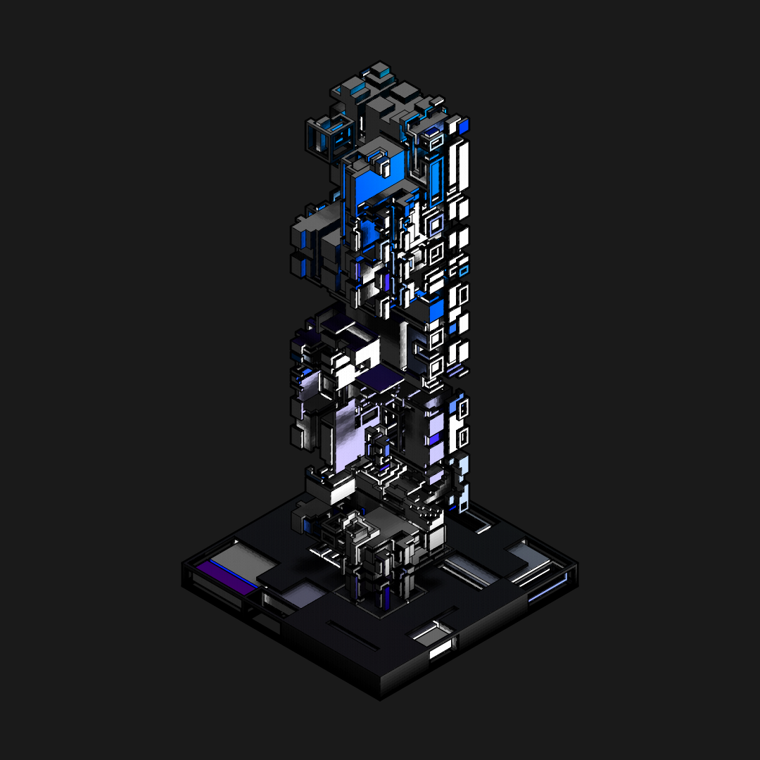 Isofrag generator series II #8 static token preview