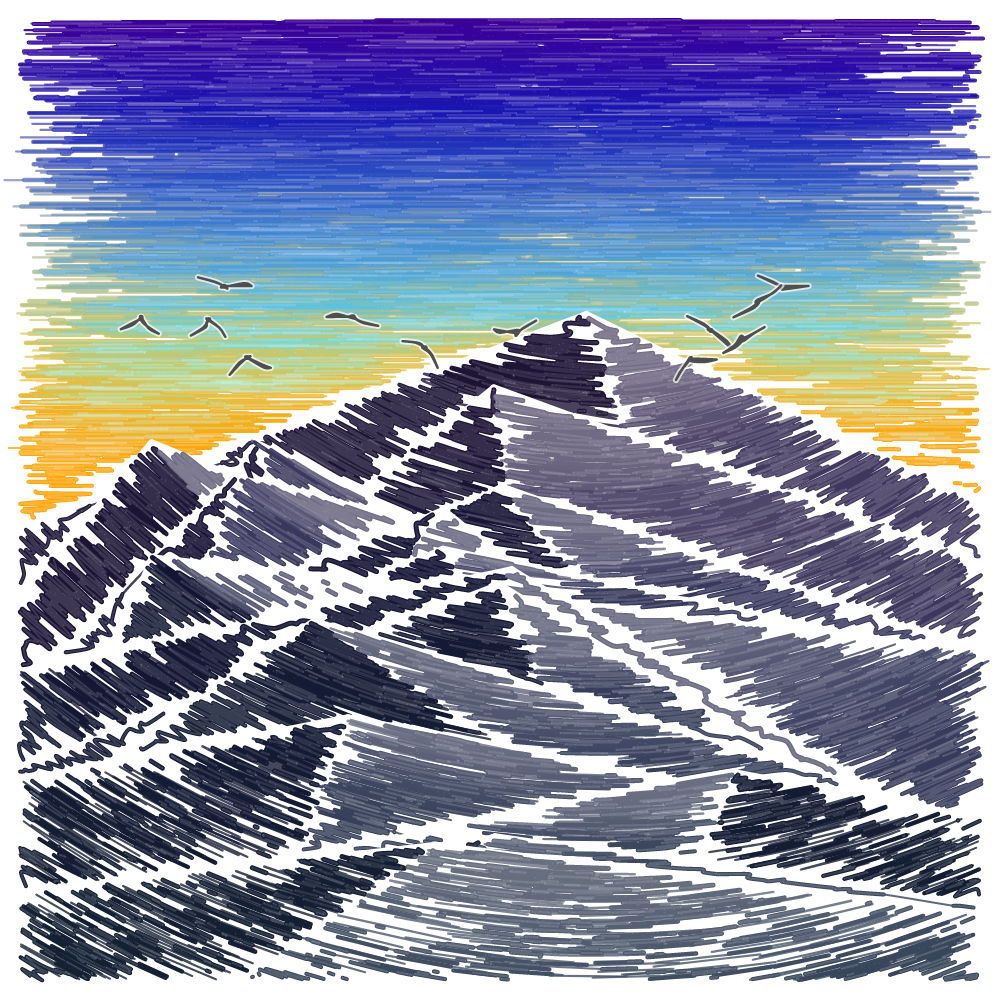 Mount Doodle #25 static token preview
