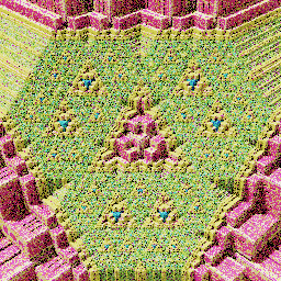 Colorful cubic sponge forms #16 static token preview