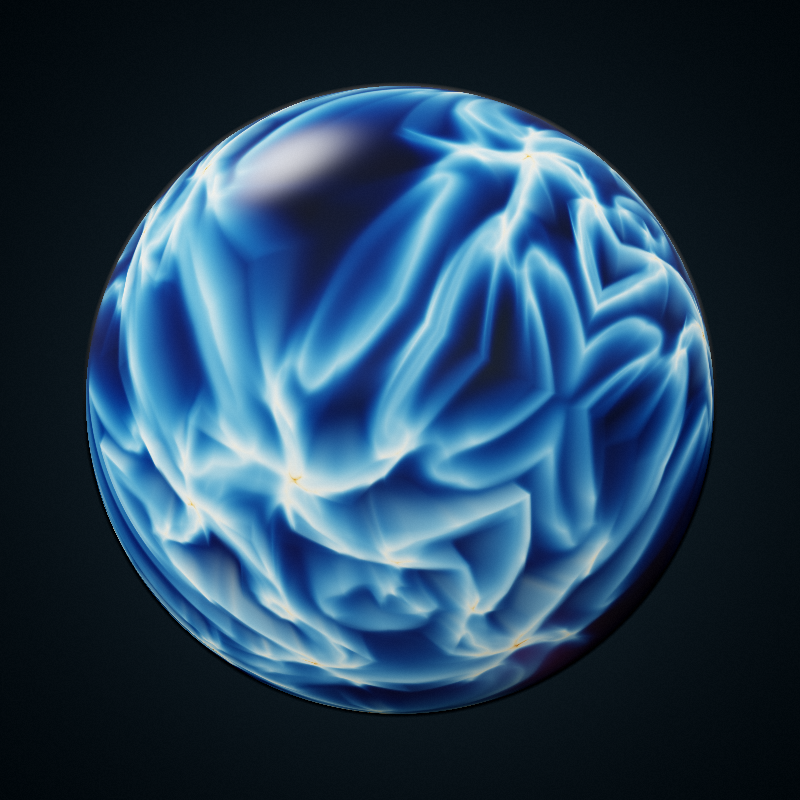 Fractal Marbles #9 static token preview