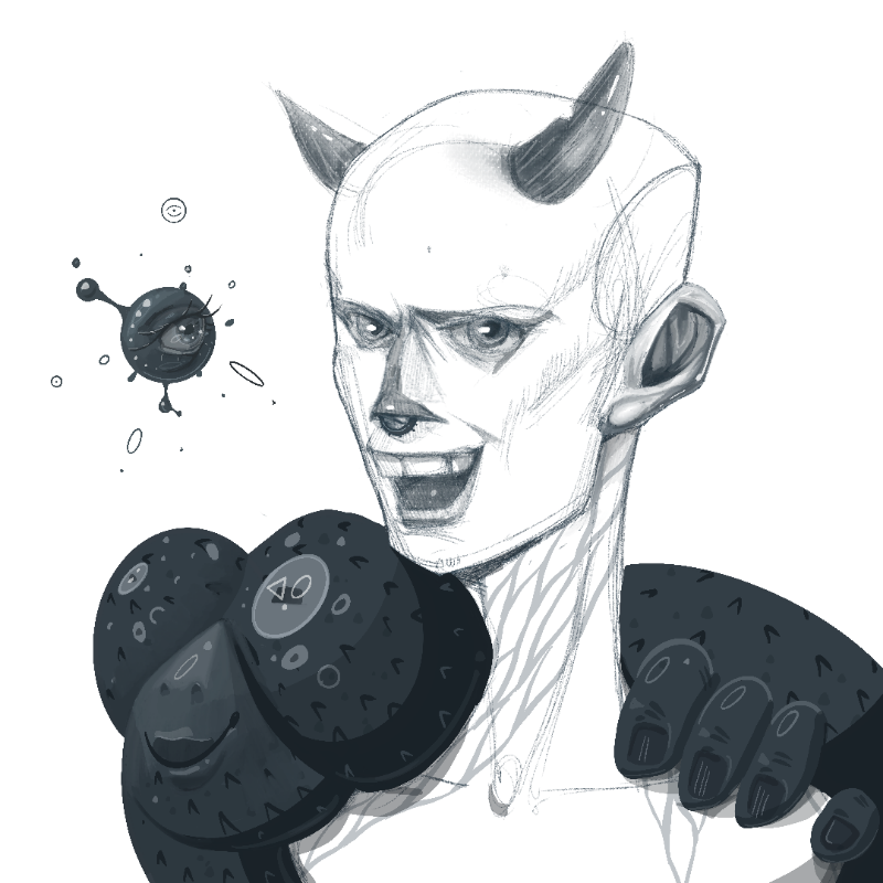 Sketch Dudes #5 static token preview