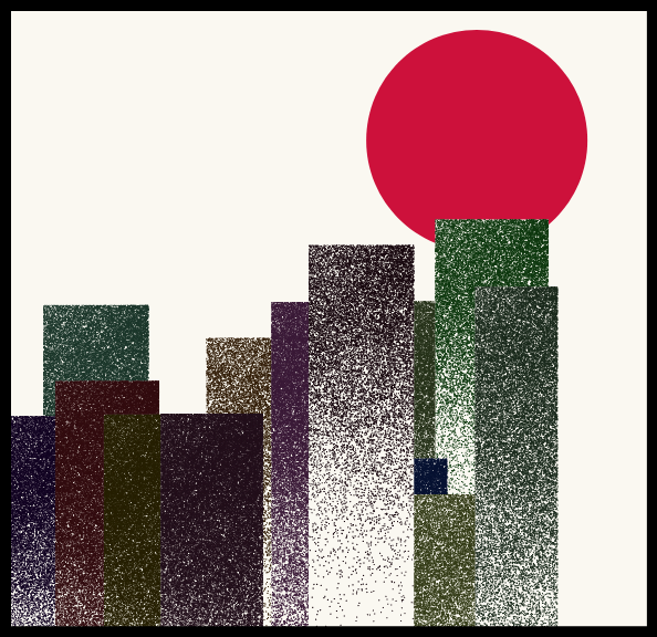 "Urbanization" #7 static token preview