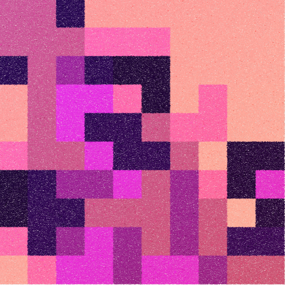Hydrangea & Patchwork #2 static token preview