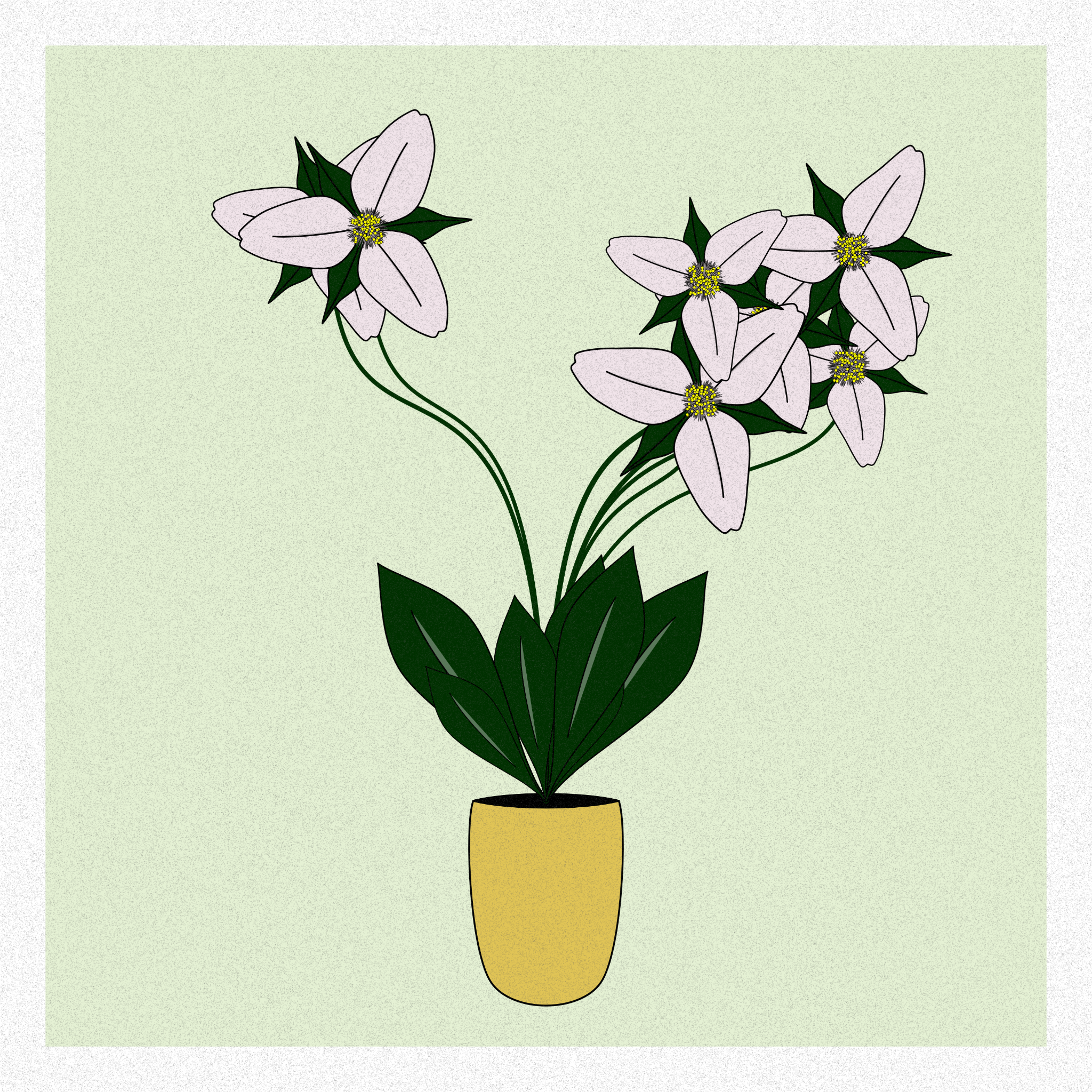 Flowers #9 static token preview
