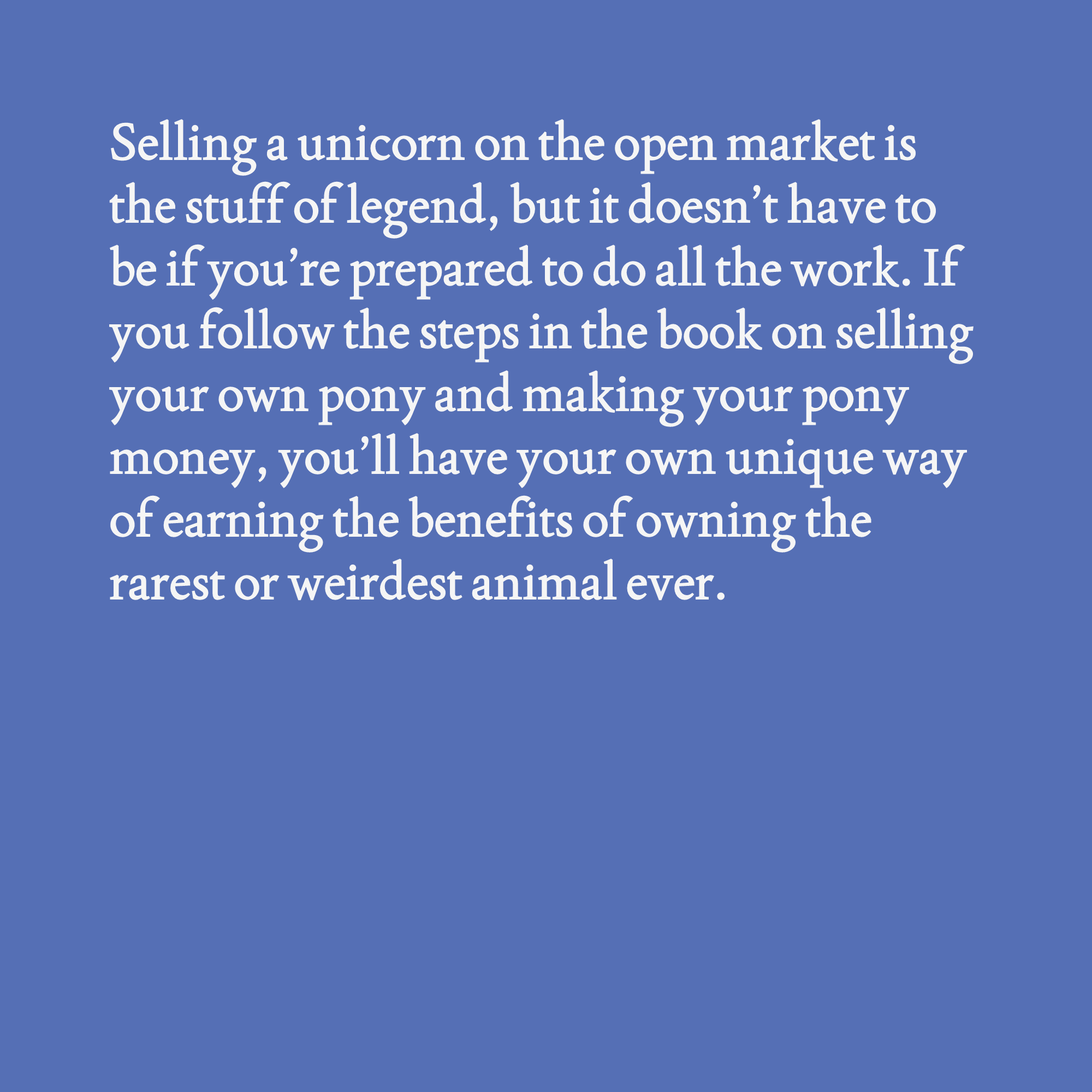 Unicorn Facts and Musings #14 static token preview
