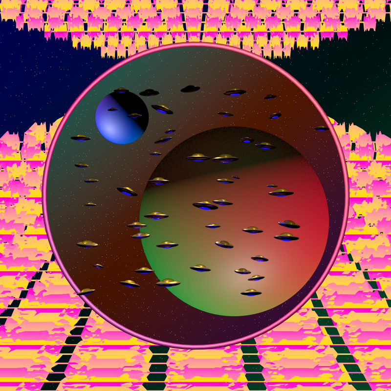 WE👾COME👽IN🛸PEACE #8 static token preview