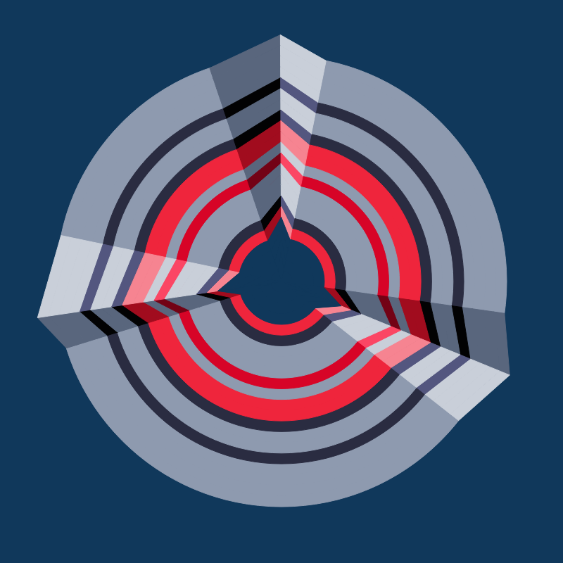 Folded Circle #36 static token preview
