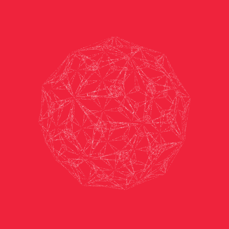 Digital Gothic: Spherical Tessellation #20 static token preview