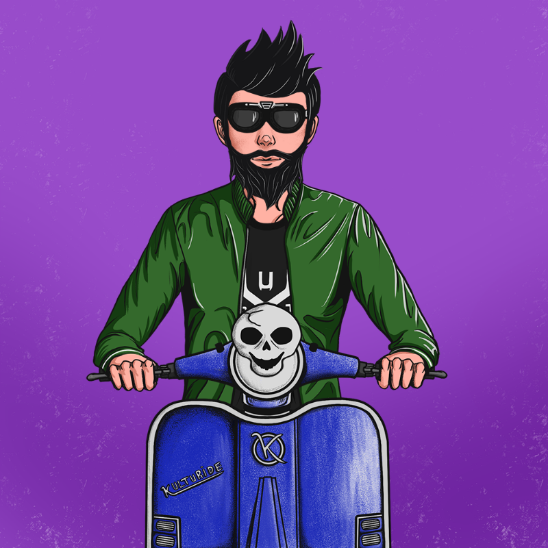 SCOOTER RIOT #15 static token preview