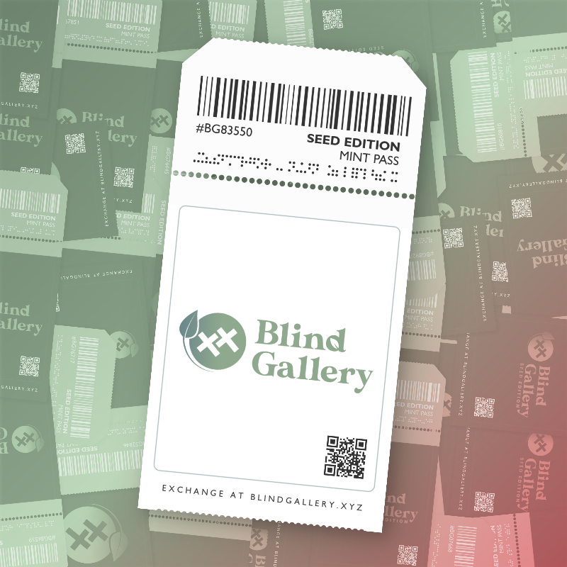 Blind Gallery Mint Pass (Seed Edition) #24 static token preview