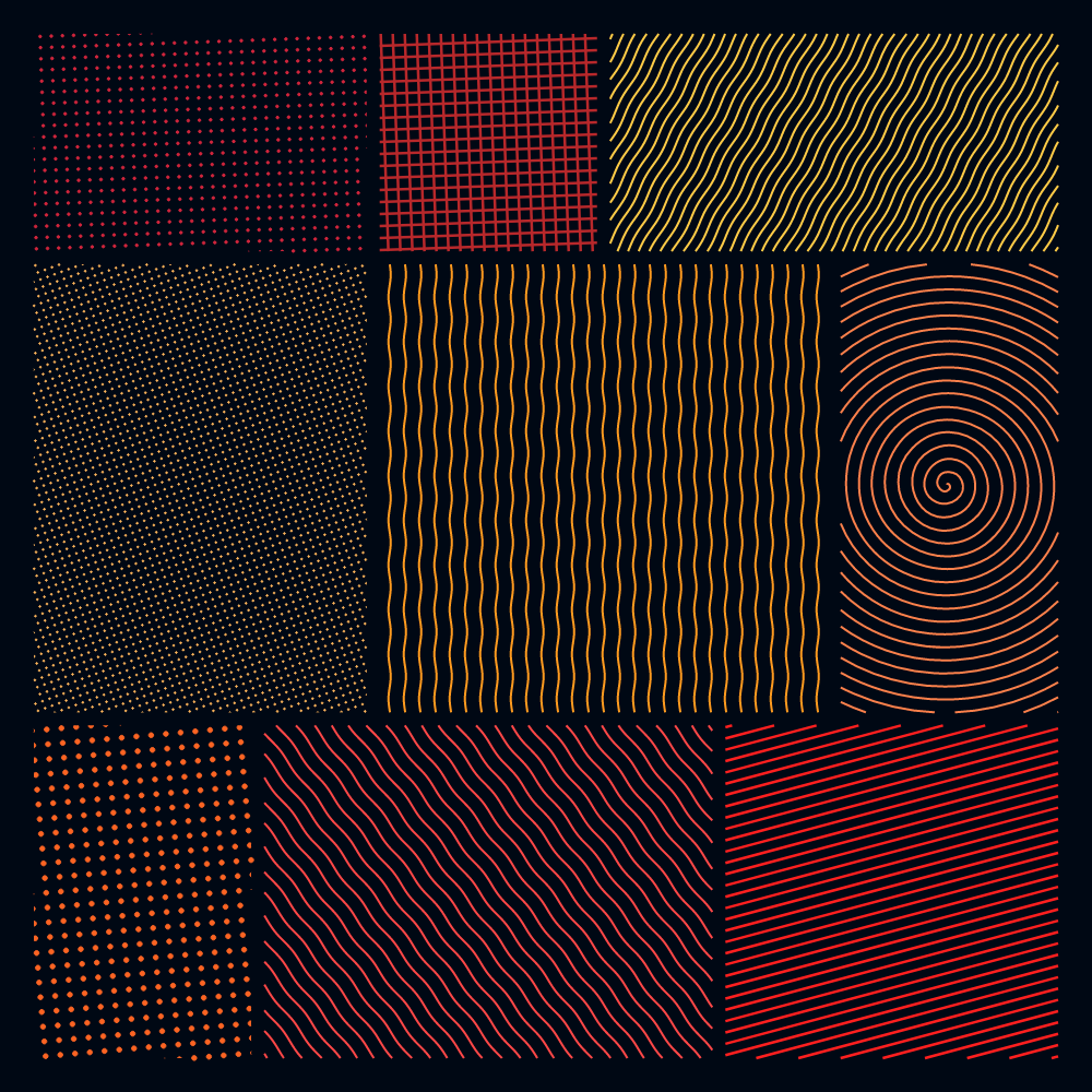 Pattern Grid #10 static token preview