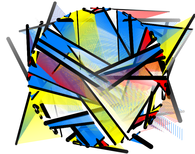 De Stijl Interpolated #13 static token preview