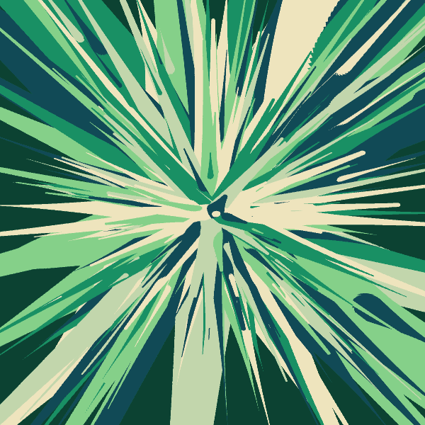 drip flower painting #1 static token preview