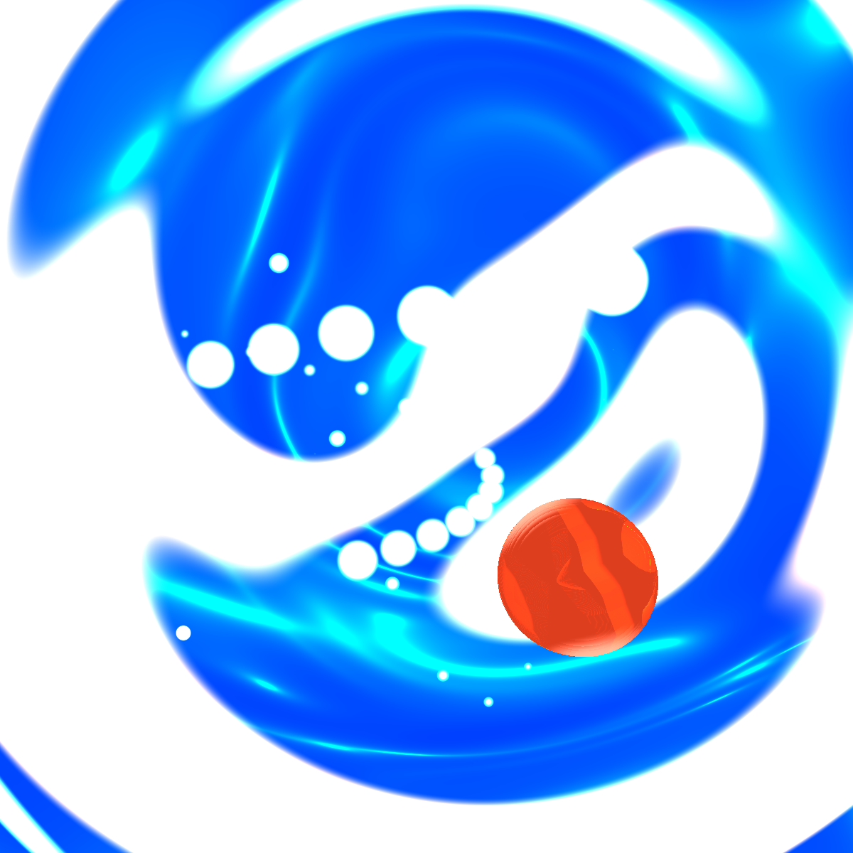 BLUE SERIES UNIVERSAL SPIRITUALITY #4 static token preview