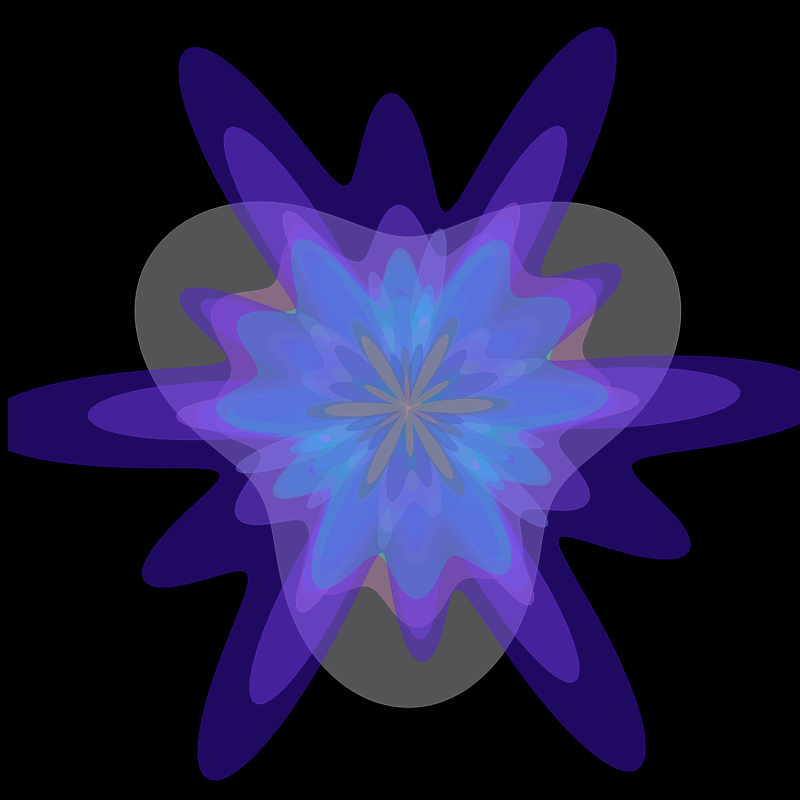 Blooming Flowers #18 static token preview