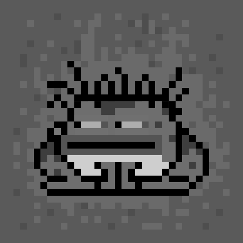 fx(Toadz) monochrome #4 static token preview