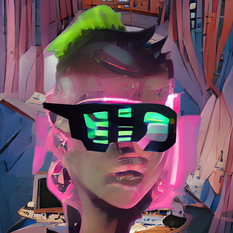 Female hack squad #45 static token preview